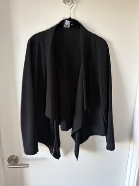 Atmosphere Waterfall Open Front Blazer Black UK 12 US 8